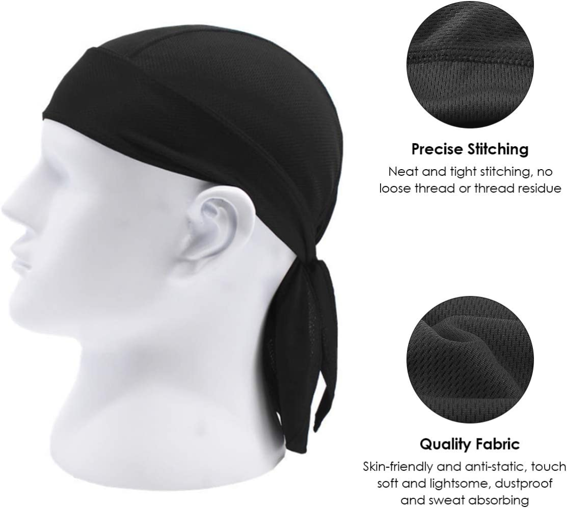 Skull Cap Winter Warm Fleece Windproof Ski Beanie Hat Unisex Doo Rag Durag Hat