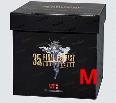 Pre-owned Uniqlo Final Fantasy 35th Anniversary Ut Graphic T-shirt M Complete Box 16 Set In Multicolor