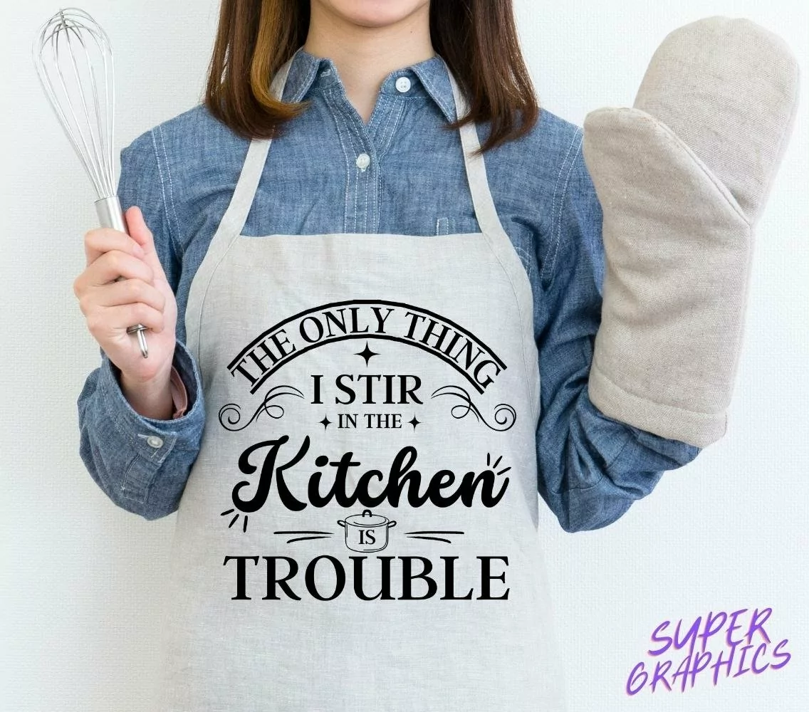 Outdoor Cooking - BBQ Apron - Cooking Gift for Men and Women - Funny Apron