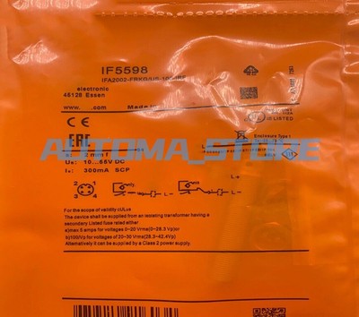 1pcs For IFM IF5598 Inductive Sensor Proximity switch sensor Free Shipping #AM