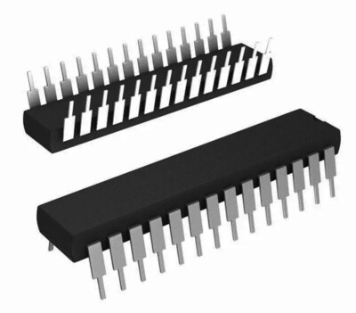 ATMEGA48PV-10PU MCU 8-bit ATmega AVR RISC 4KB Flash 2.5V/3.3V/5V 28-Pin PDIP