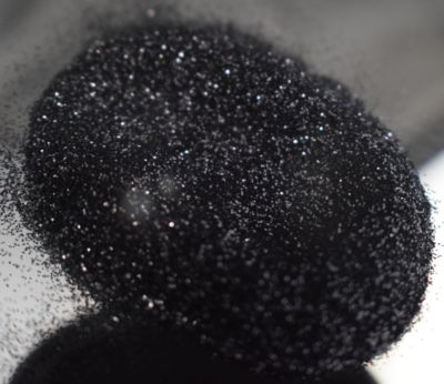 Black Metal Flake Glitter .008 Hex Professional Grade Painting Crafting