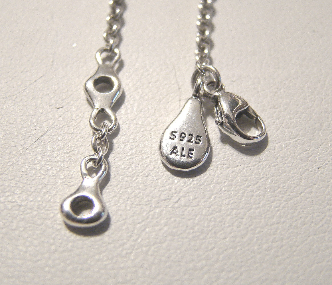 New Sterling Silver Pandora Symbol of Luck Horseshoe Bracelet Small 590507CZ16