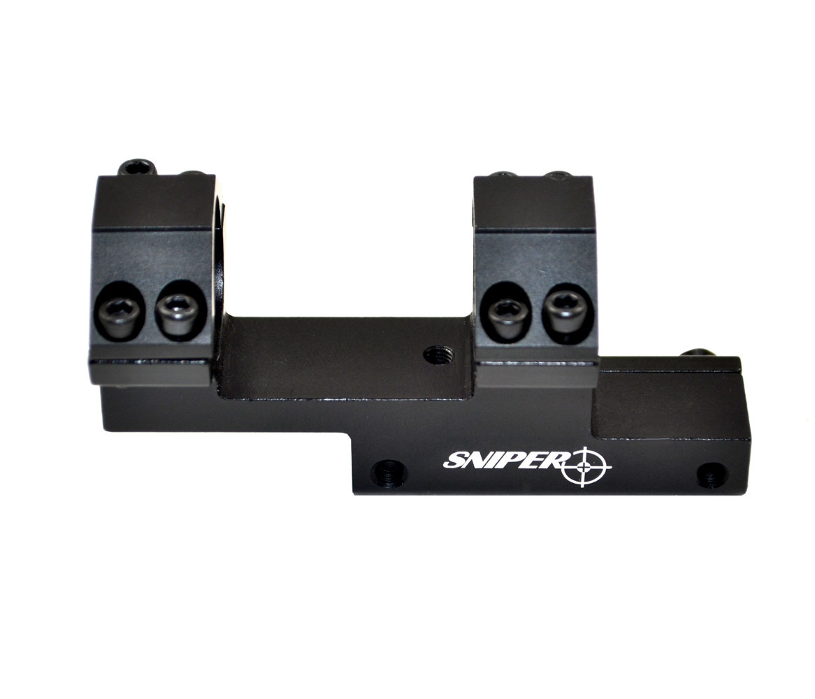 1" Dovetail Offset Scope Mount Rings 1pc, 1 inch 25mm Diameter Fits All