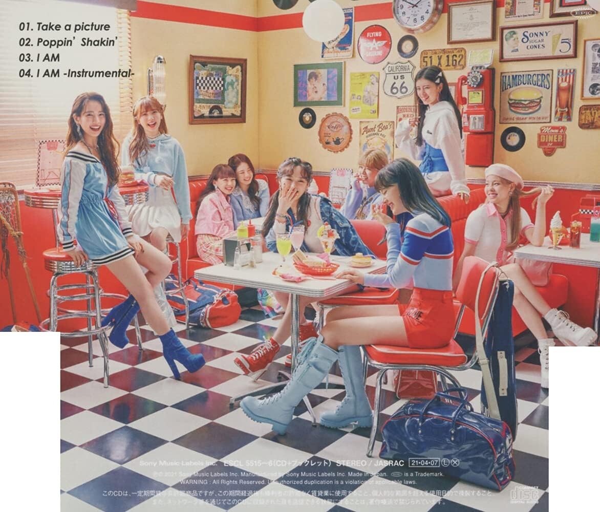 New CD Take a picture/Poppin' Shakin' (Limited Edition B