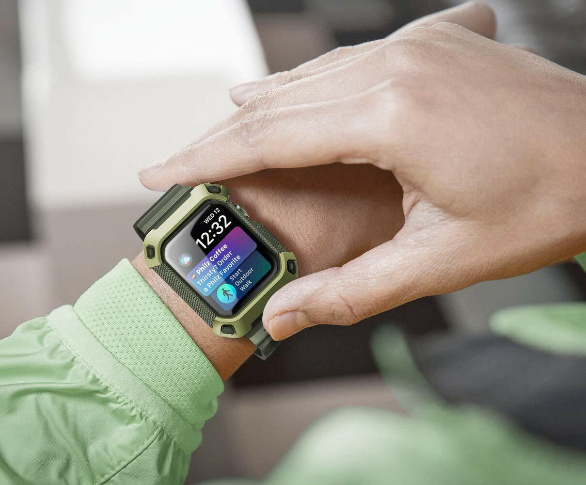 SUPCASE Apple Watch 5 / 4 44/40mm Case Cover+Strap Band OR TPU Screen Protector | eBay