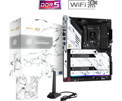 ASRock Z790 TAICHI CARRARA LGA1700 Intel Z790 DDR5 PCIe 5.0 x16 EATX Motherboard