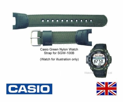 SGW-100B Casio Watch Strap Casio Band SGW-100B, SGW100
