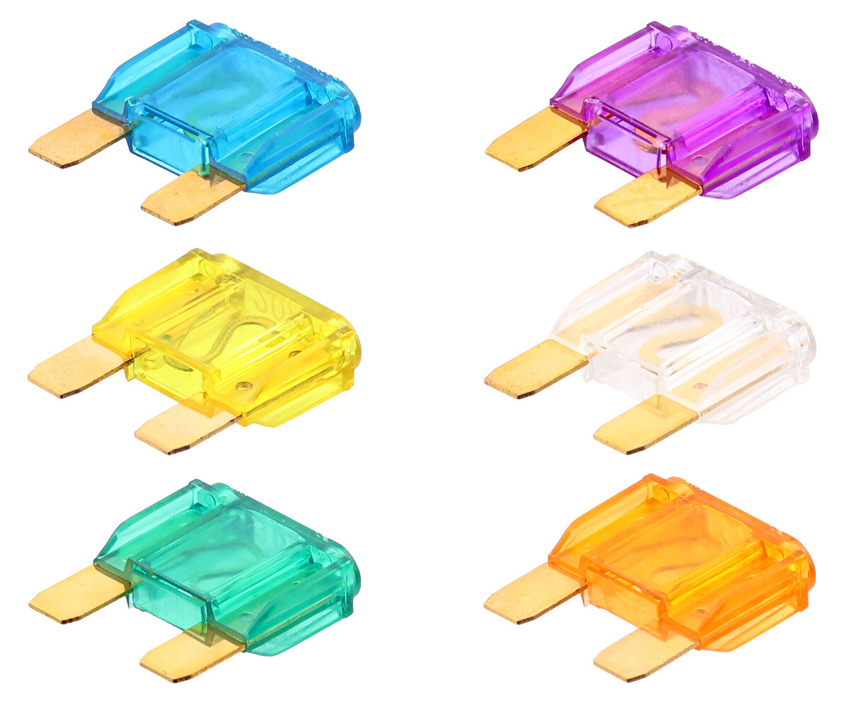 Stecksicherung 29mm! MAXI 20 30 40 60 80 100A Ampere VERGOLDET Schmelz Sicherung