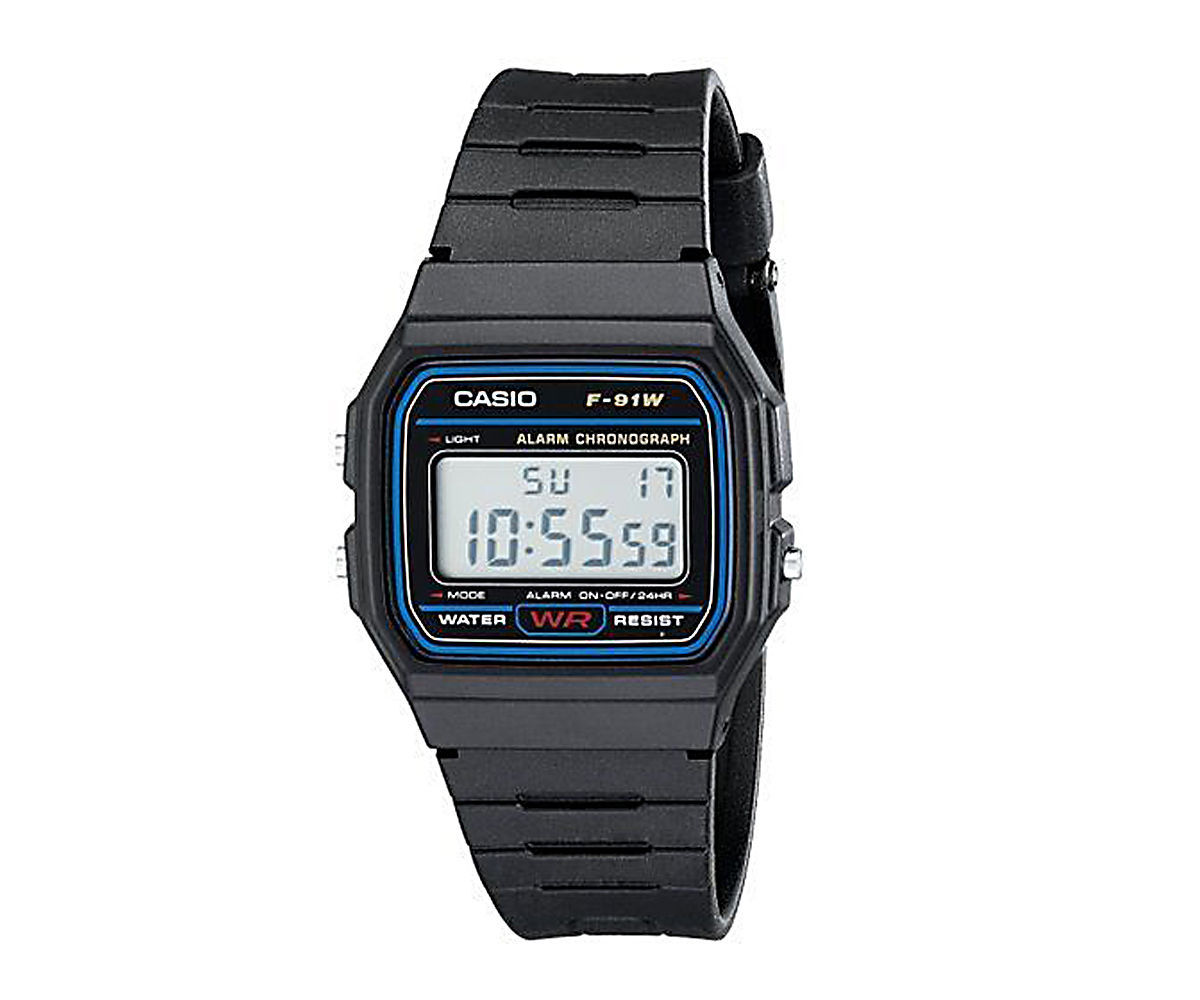 CASIO F91W ALARM CHRONOGRAPH CLASSIC DIGITAL STRAP