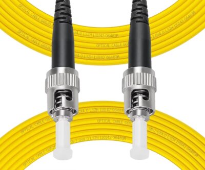 -30m(98ft) OS2 ST/UPC to ST/UPC Fiber Patch Cable Single Mode Fiber, Simplex,...