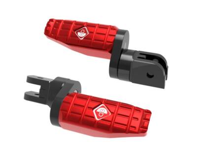 Adjustable Sport Pilot Footpegs Kit Red Dbk Ducati Hypermotard 950 Sp 2019 2024