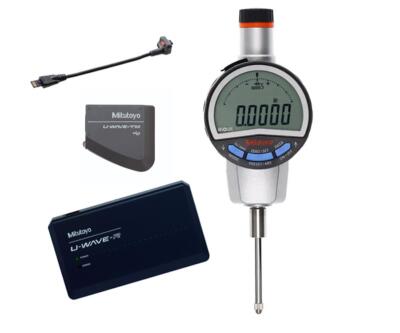 543-727B-UW Mitutoyo Digital Indicator to PC U-Wave Wireless Package, 1'' Range, 