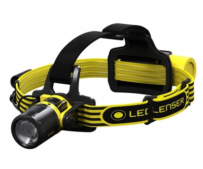 PROFI-STIRNLAMPE LEDLENSER EXH8 für unterschiedliche Gefahrenzonen Ex-Zone 0/20