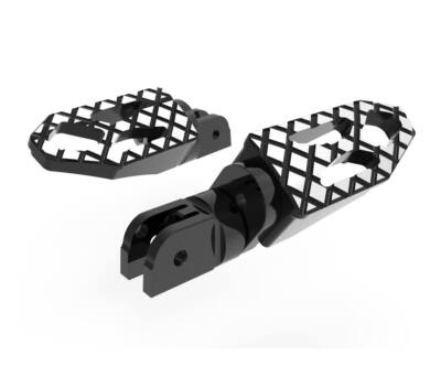 Adjustable Pilot Footpegs Kit Black Dbk For Ducati Supersport 950 S 2021 > 2024