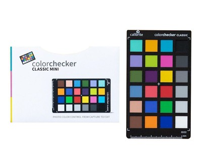 Calibrite ColorChecker Classic Mini (CCC-MINI) 24-patch Color Calibration Target