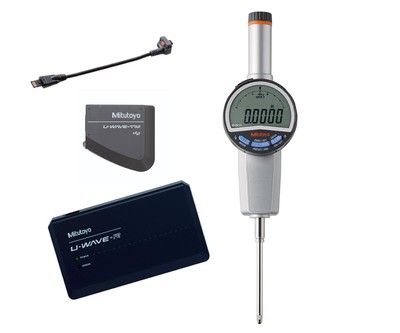 543-737B-UW Mitutoyo Digital Indicator to PC U-Wave Wireless Package, 2'' Range, 