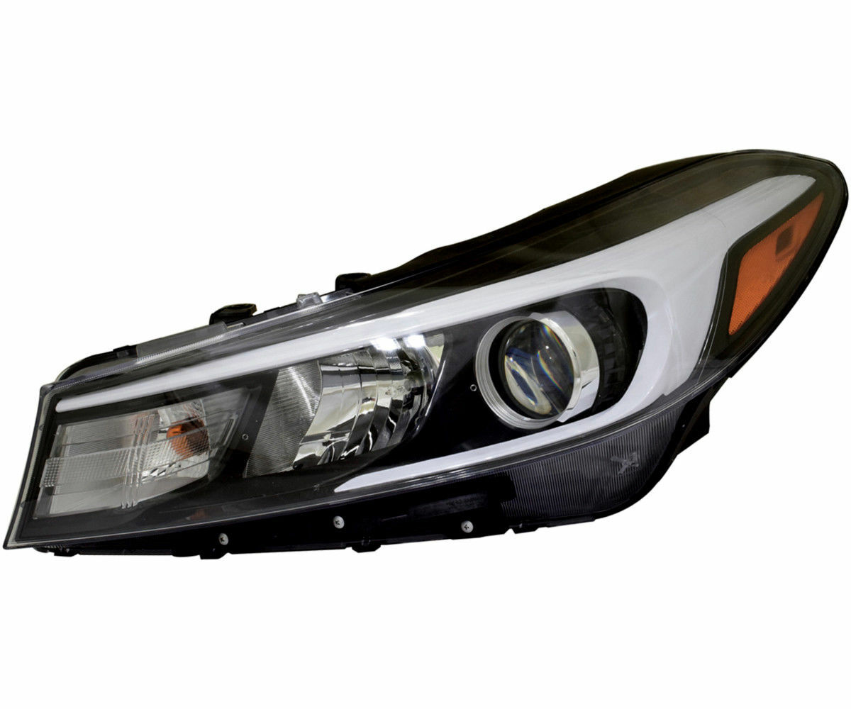 New Left Driver Side Headlight Assembly Fits 2017-2018 Kia  