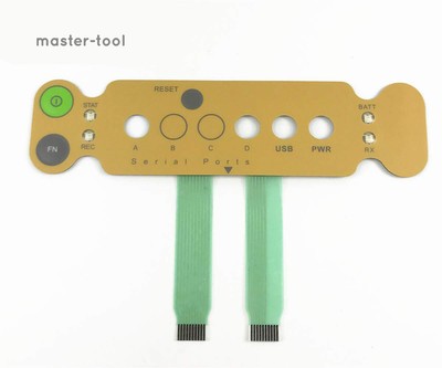 New Topcon Hiper Minter Front Panel with Membrane Circuit with two flat cable
