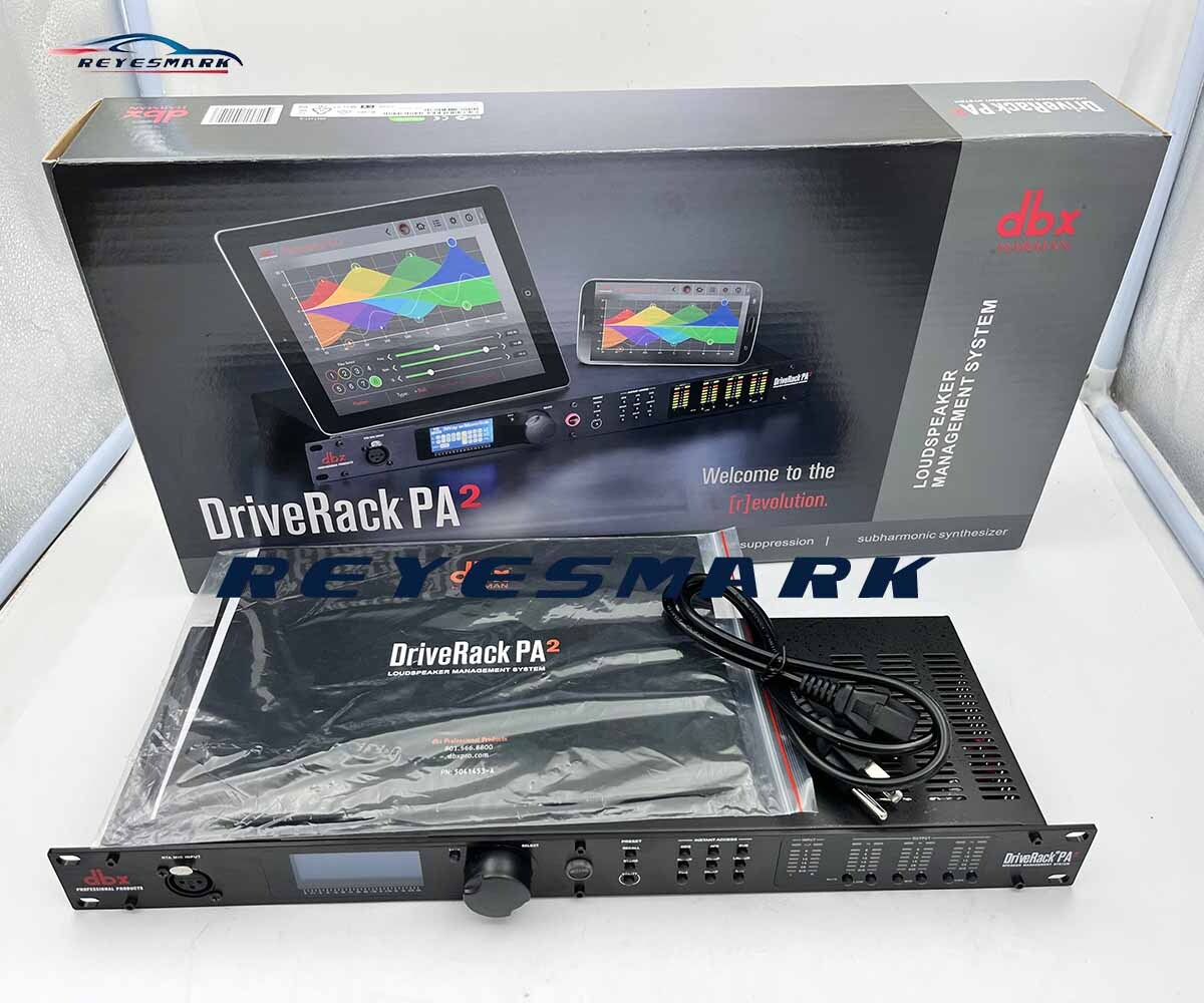 DBX DriveRack PA2 Complete Loudspeaker Management System