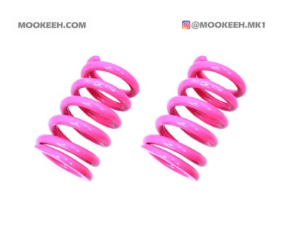 MOOKEEH Pink Coilover Replacement Springs 16K 896lbs 6'' 153mm 2.5'' 63.5 mm ID