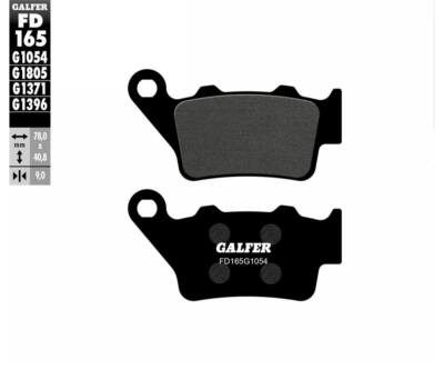 Galfer Bremsbelage Hinteren CFMOTO MT 450 2024 FD165 | eBay
