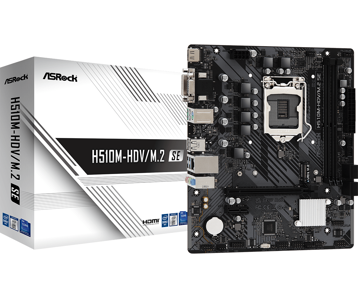 ASROCK　H510M-HDV-M.2 LGA1200 ASRock > H510M-HDV/M.2