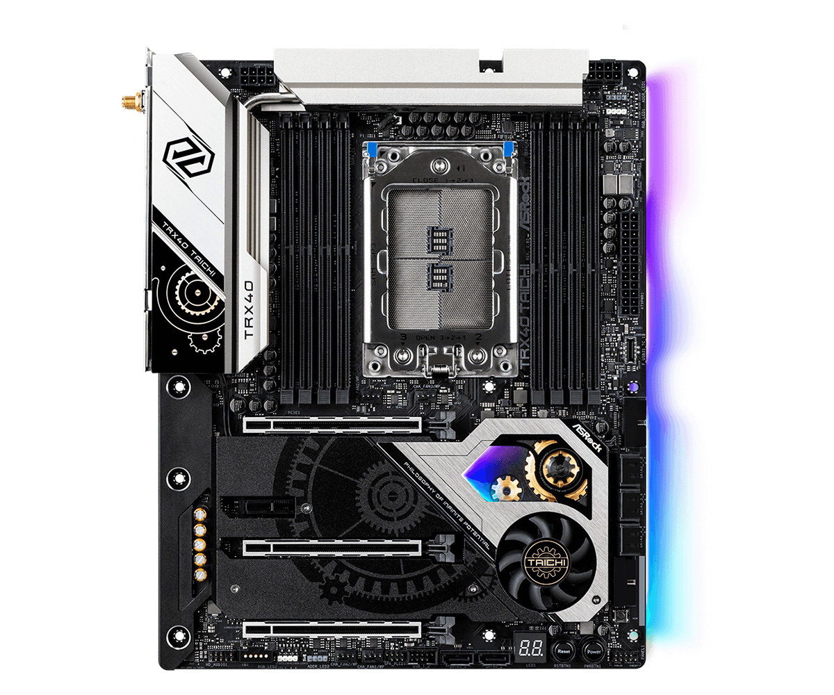 ASRock TRX40 Taichi Motherboard AMD TRX40 Socket sTRX4 ATX DDR4