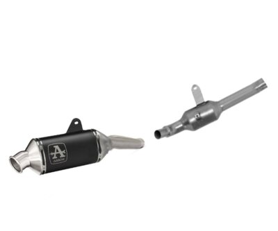 Exhaust Indy Link Pipe Arrow Al dark Moto Morini X Cape 650 2022 > 2023
