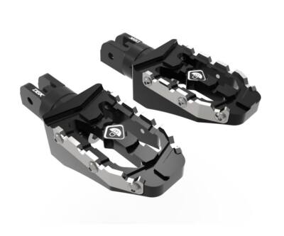 Adj Off-road Pilot Pedals Kit (Ø6 ) Black Dbk Ducati Supersport 950 S 2021 2024