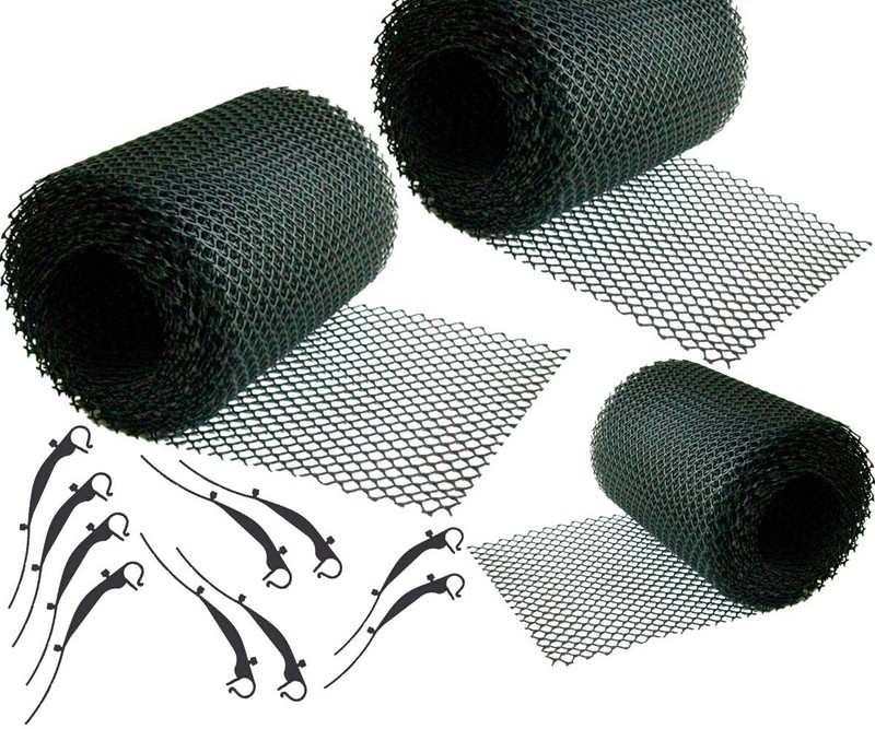 Laubgitter Dachrinnenschutz Gitter KÃ¼Rzbar 6m 12m 24m 30m 60m Mit Halterungen