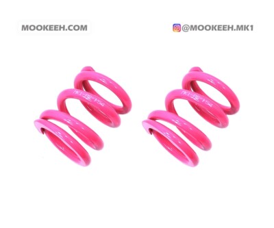 MOOKEEH Pink Coilover Replacement Springs 20K 1120lbs 4'' 101.6mm 2.5'' 63.5 mm ID