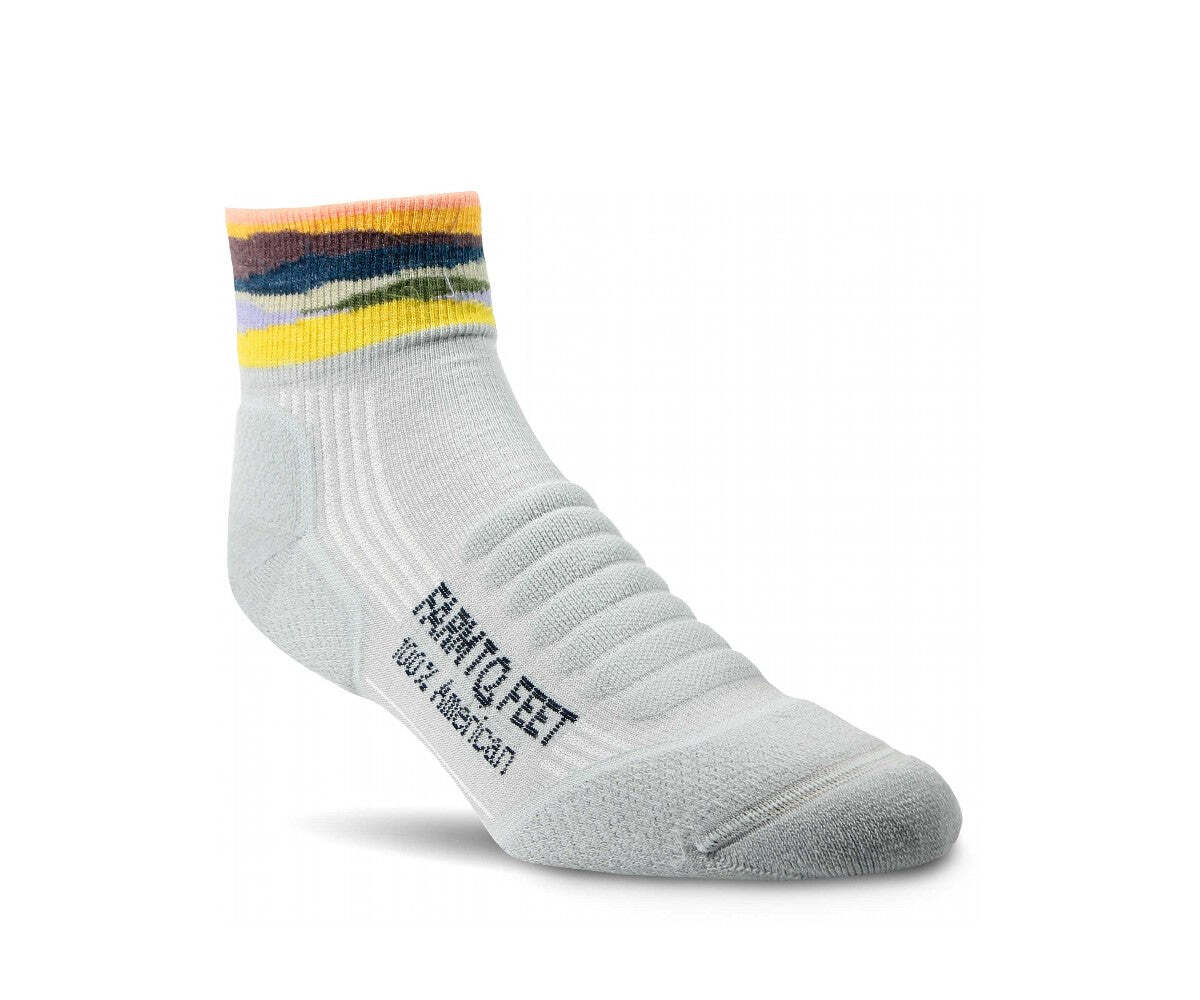 Farm to Feet Max Patch 1/4 Crew Light Targeted Cushion M (Unisex)
