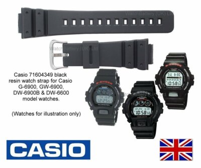 Genuine Casio Watch Strap Band DW5300 DW5900C GW6000 DW6600 DW6900B G6900 GW6900