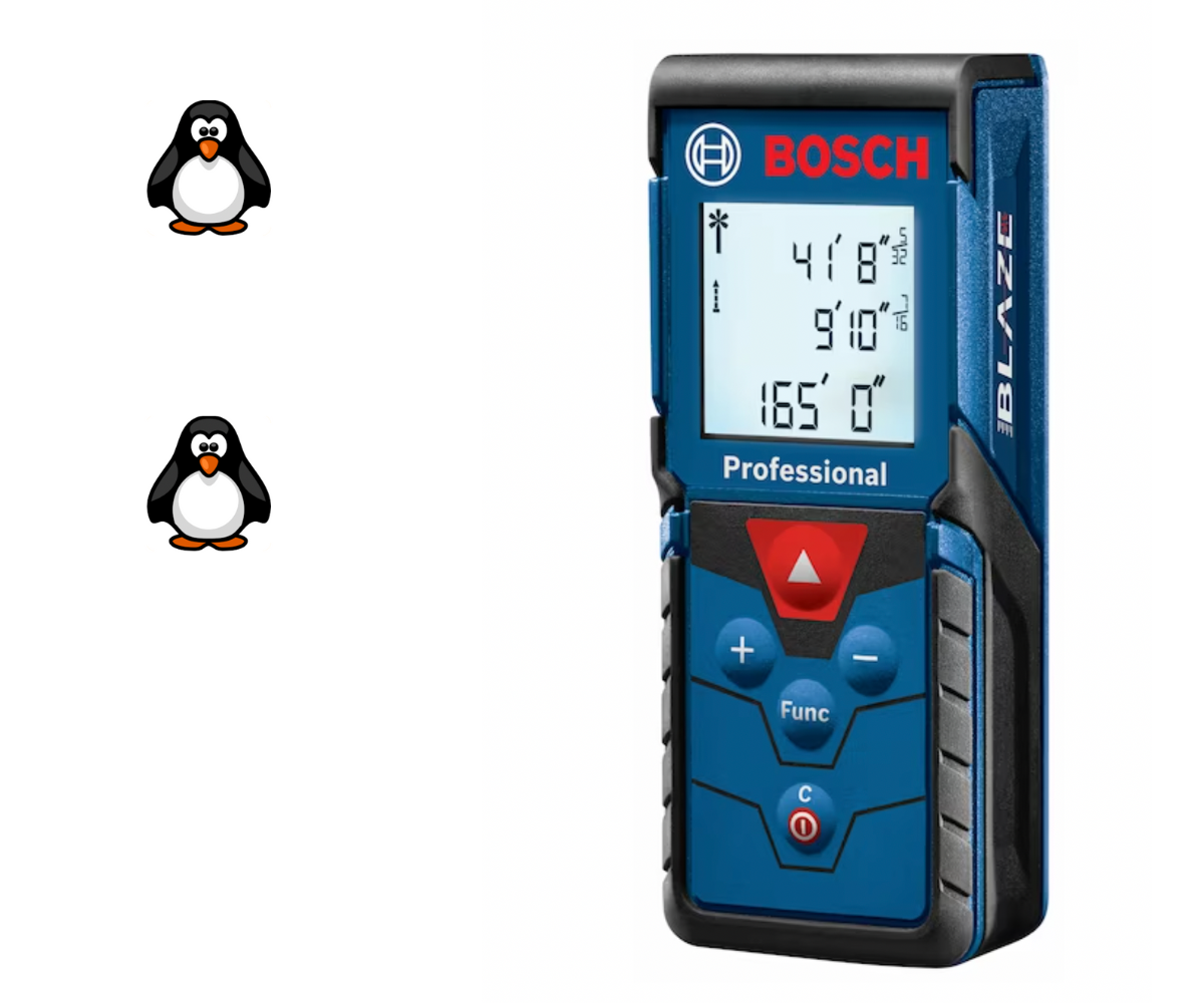 Bosch BLAZE 165 ft Indoor