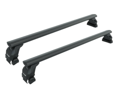 Cross Bars Metal Bracket Normal Roof Alu Black