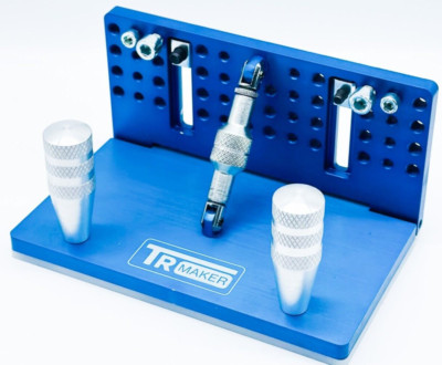 TR Maker Belt Grinder /Adjustable Knife Grinding Jig BLUE Color 
