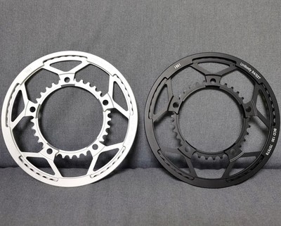 54/33T Unibody CNC Light & Ultrawide Gear Duo-Chainring BCD130 for Brompton (H&H