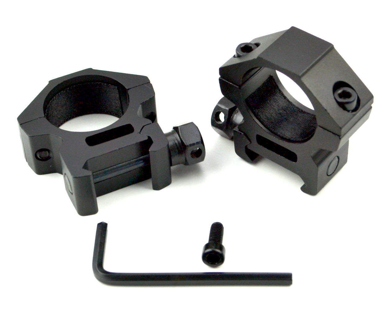 1 INCH Rifle Scope Rings Aluminum Picatinny Low, Medium High Profile US