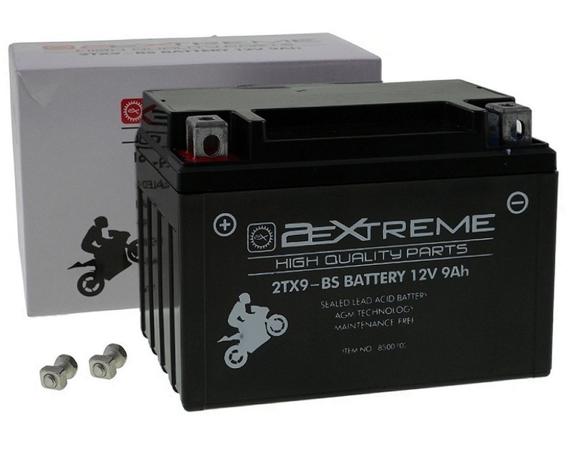 Batterie Ytx9-Bs Motorrad Sla Akku 9ah 12v 50812 Ctx9-Bs Etx9-Bs Gtx9-Bs 8ah