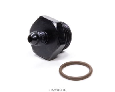 Fragola #4 x 7/8-14 (#10) Radius O-Ring Fitting Black 495112-BL Fragola #4 x 7/8-14 (#10) Radius O-Ring Fitting Black 495112-BL