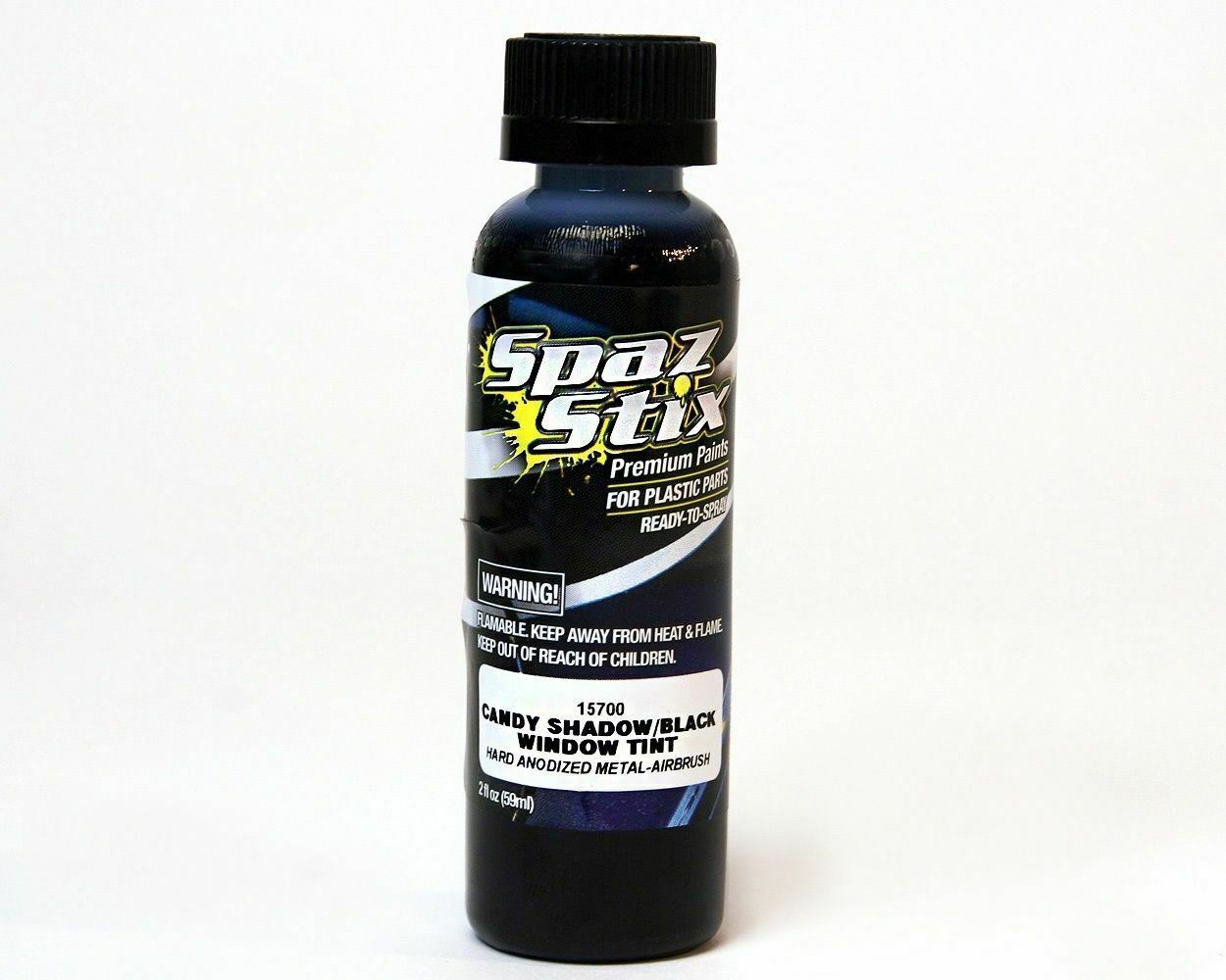 Spaz Stix SZX15700 CANDY BLACK WINDOW TINT / SHADOW AIRBRUSH PAINT (Lexan Body)