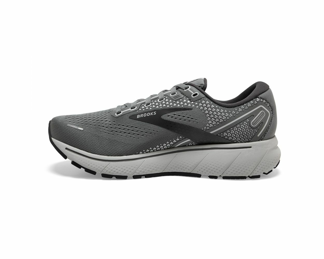 (WIDE 2E) Мужские кроссовки BROOKS MEN'S GHOST 14 Grey Alloy Oyster