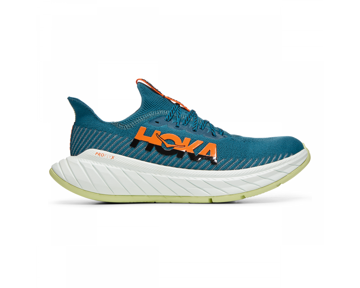 

НОВЫЙ! Мужские кроссовки HOKA ONE ONE CARBON X3 Blue Coral Black, Синий