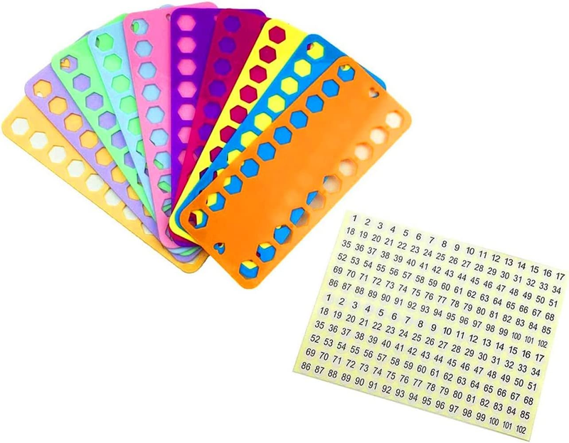 10Pcs Embroidery Floss Organizer Cross Stitch Thread Holder Storage Tool Needlew