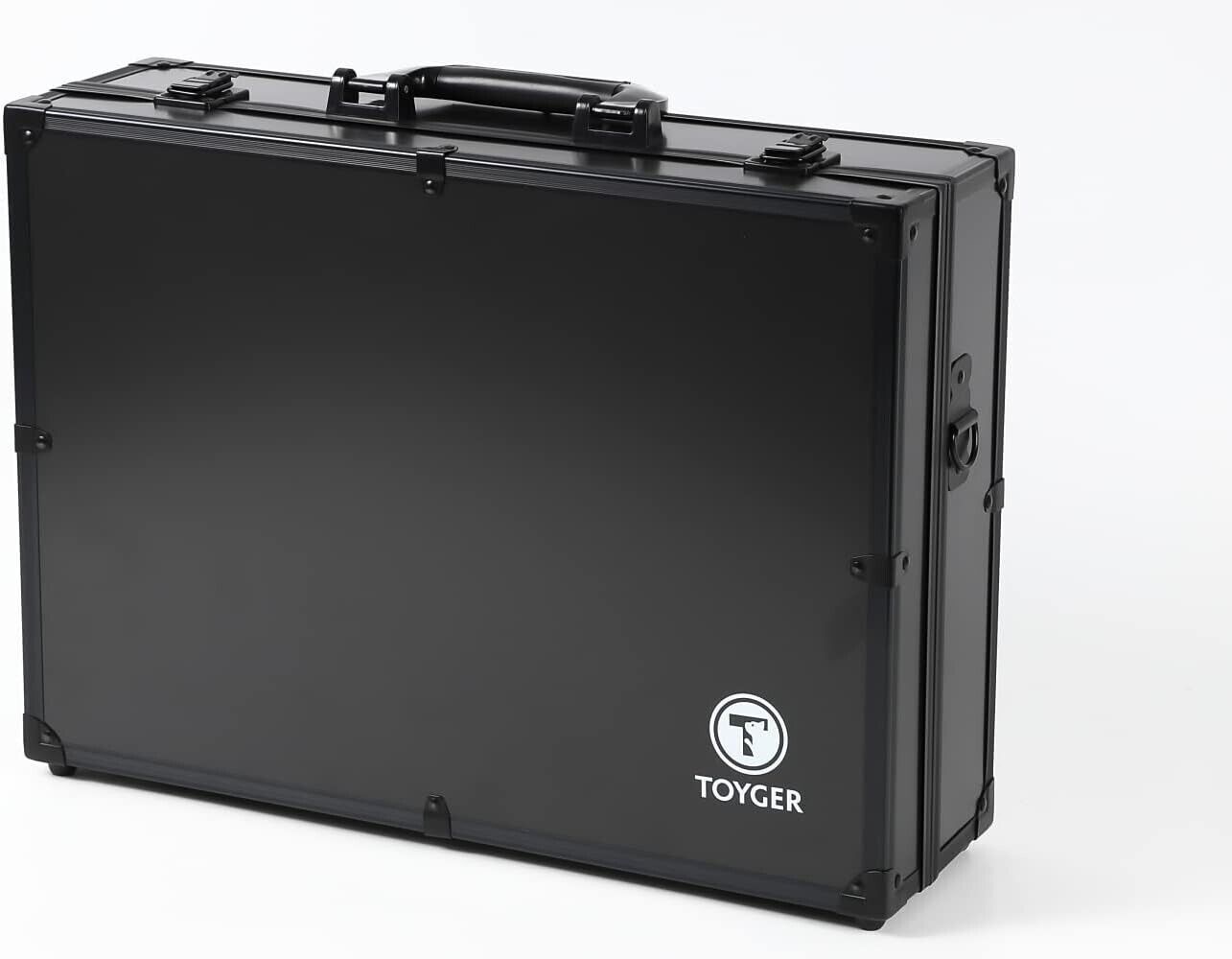 TOYGER CEO Storage Aluminum Black Attache Card Case over TOYGER CEO Storage Aluminum Black Attache Card Case over