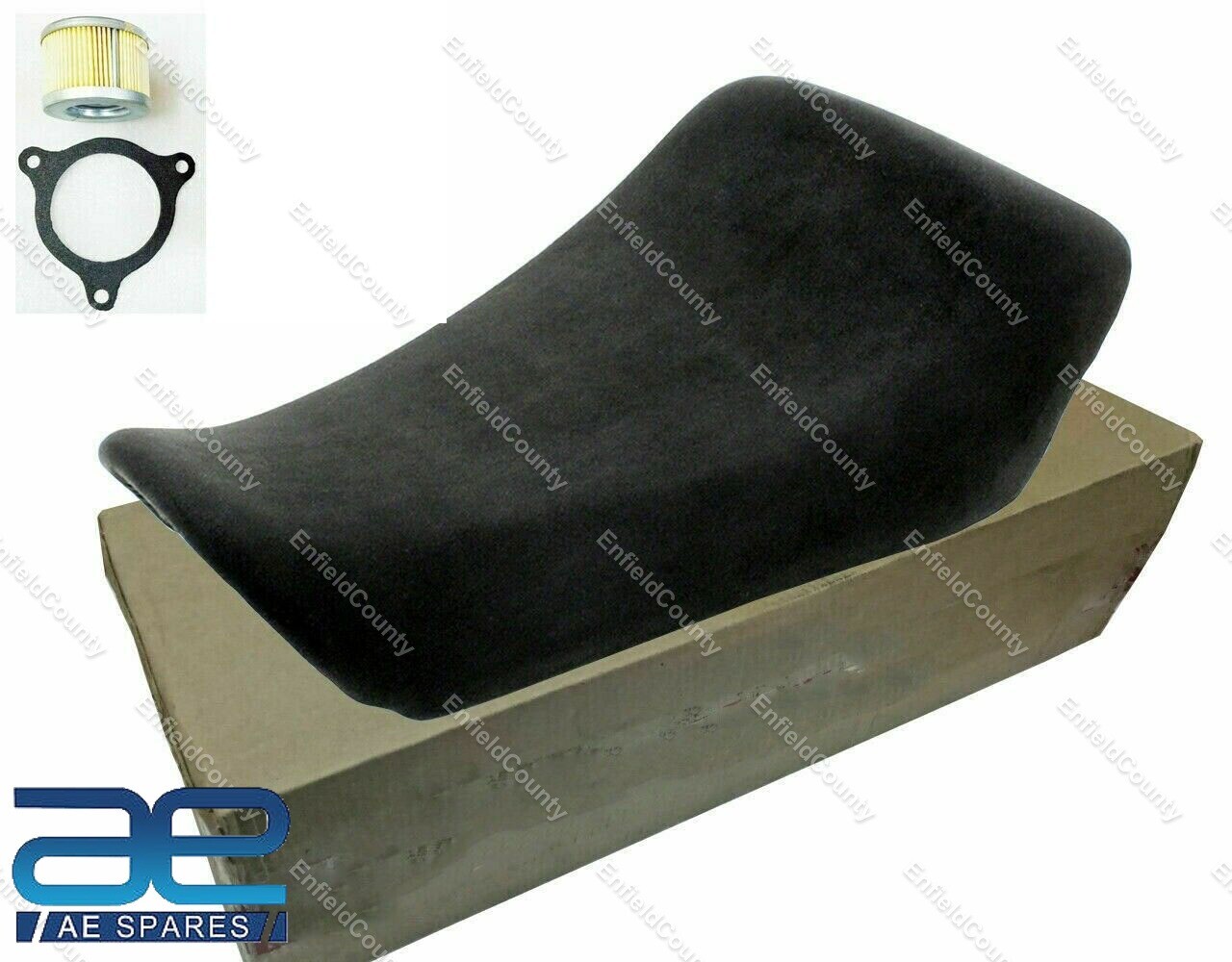 Fits Royal Enfield Himalayan 411 Front Rider Touring Seat with Free Oil Filter