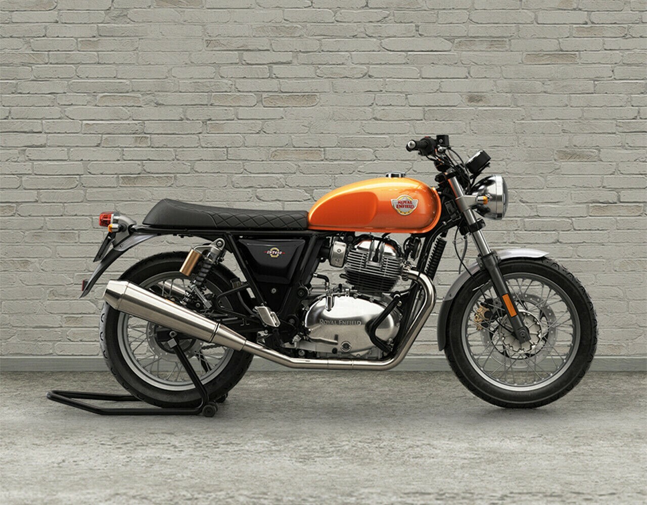 Fits Royal Enfield Continental GT 650 and Interceptor 650 Compact Engine Guard