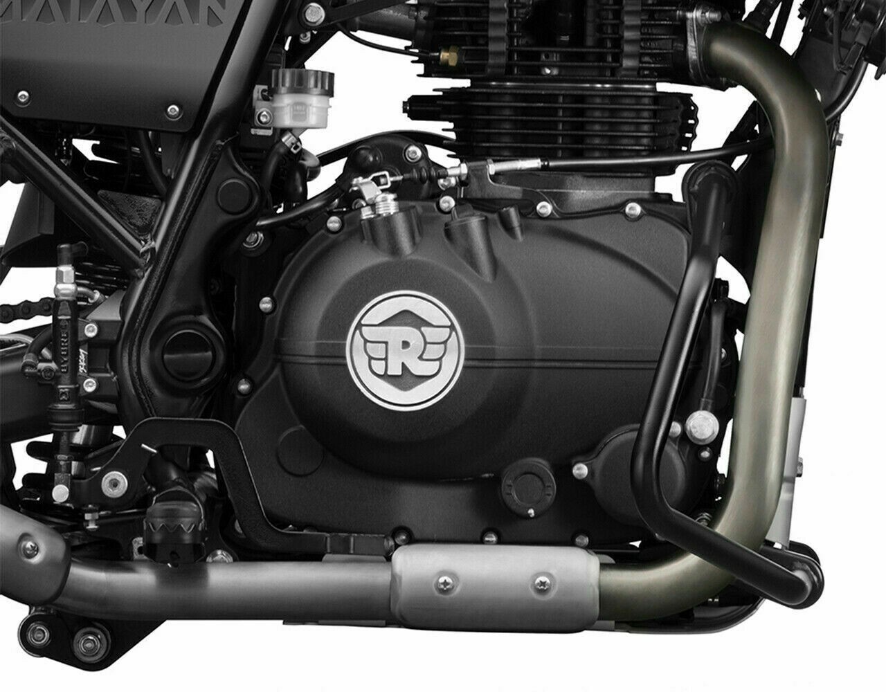 Fits Royal Enfield Himalayan 411 Engine Leg Guards Black Colour