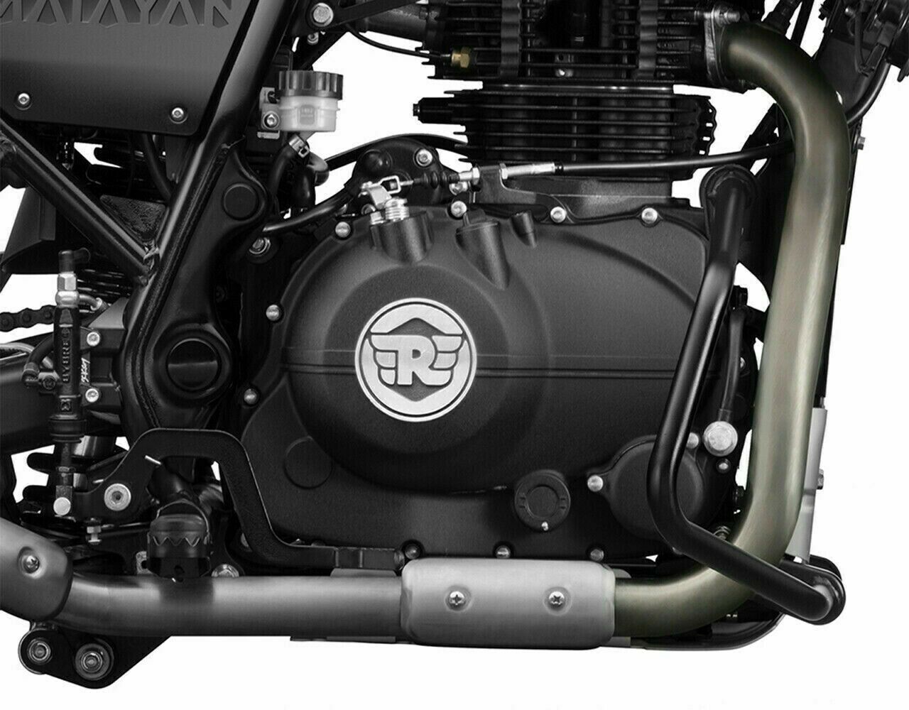 Large Engine Guards Black For Royal Enfield Himalayan Scram 411cc 1990205 